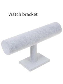 1pc Velvet Bracelet & Bangle Display Stand - Grey - View 2