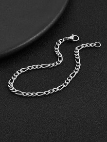 Vòng Tay Chuỗi Nam - Bạc - Xem 2