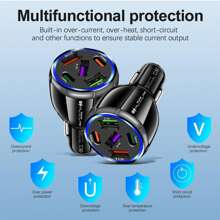 Bk-359-3a2c Black Car Charger - Black - View 5