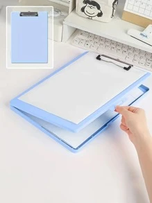 1pc Random Color Exam Paper Organizer File Folder - Multicolor - View 5