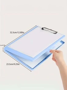 1pc Random Color Exam Paper Organizer File Folder - Multicolor - View 6