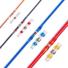 Yangoutool800個聚烯烴熱縮管焊接封口線連接器簡單多彩的加熱快速焊接連接器,防水且防漏 - 彩色 - 查看 5