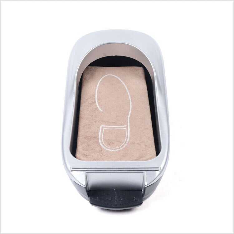 Cover Disspenser + 1 Roll of Shoe Film Floor Guard Starter Automatic - Silver - View 5