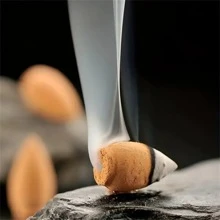 20入組/50入組/100入組混合天然倒流塔香煙線香錐倒流塔倒流檀香子家用空氣淨化器混合倒流錐，香膏，室內艾草香薰煙線香，除臭廁所浴室香薰，完美的冥想，瑜伽和放松，創意禮物，節日裝飾，生日用品，派對裝飾 - 混色 1包 100pcs - 查看 8