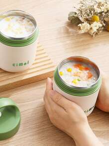 1 件 304 不锈钢迷你午餐盒，厨房，圣诞礼物，学校用品 - 薄荷綠 - 查看 4