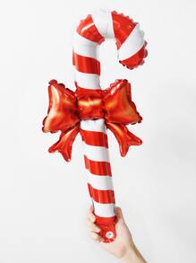 5 件红色拐杖糖和棒状气球套装， - 紅色 - 查看 4