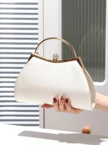 Glitter Bling,Shiny Glamorous,Elegant,Exquisite Glitter Rhinestone Decorated Fashion Clutch Bag With Metal Chain For Evening Party Dinner Bag,Evening Bag For Party Girl,Woman,For Female Perfect For Party,Wedding,Prom,Dinner/Banquet,For Best Gift For Women