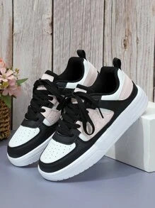 Fashionable And Versatile Flat Sneakers For Casual Sports Wear - Multicolor - View 3