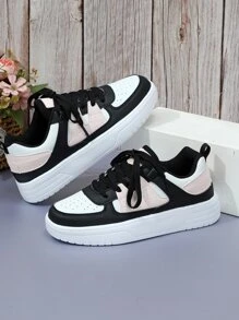 Fashionable And Versatile Flat Sneakers For Casual Sports Wear - Multicolor - View 4