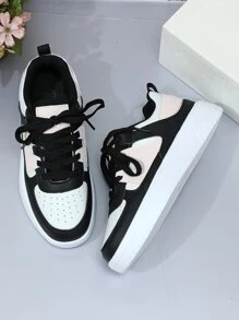 Fashionable And Versatile Flat Sneakers For Casual Sports Wear - Multicolor - View 2