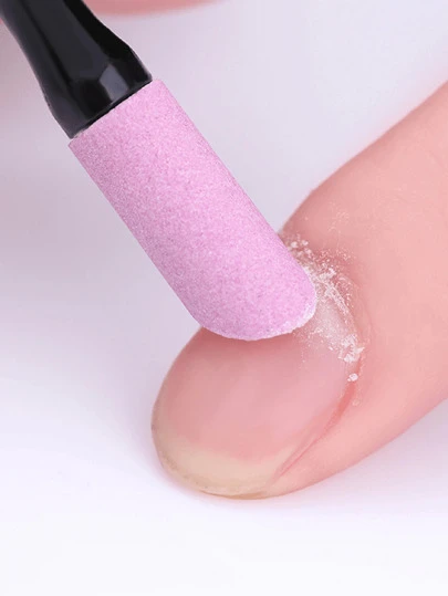 1 件石英石磨砂指甲角质层去除剂死皮去除剂美甲修剪器抛光棒专业美甲护理工具、美甲用品、美甲工具、美甲工具、返校、指甲、按压指甲的美甲工具