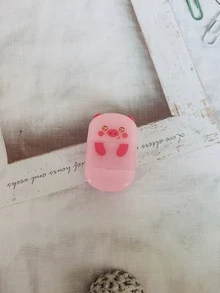 1pc Văn phòng phẩm sáng tạo 2 trong 1 Băng xóa & Gọt bút chì Tẩy đa chức năng, Quà tặng cho học sinh trở lại trường, Đồ dùng văn phòng - Xem 5