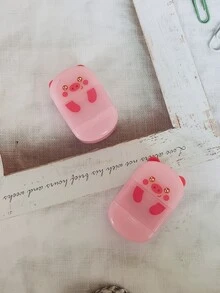 1pc Văn phòng phẩm sáng tạo 2 trong 1 Băng xóa & Gọt bút chì Tẩy đa chức năng, Quà tặng cho học sinh trở lại trường, Đồ dùng văn phòng - Xem 3