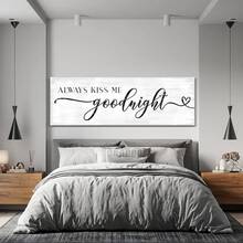 1張無框油畫海報,為臥室裝飾增添浪漫氣息 - 彩色 - 查看 2