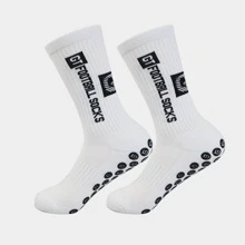 Thể Thao Ngoài Trời 1 Tay Cầm Tất Thoáng Khí Nam Chống Trơn Trượt Thể Thao Đi Xe Đạp Đi Bóng Rổ Tất - trắng - Xem 1