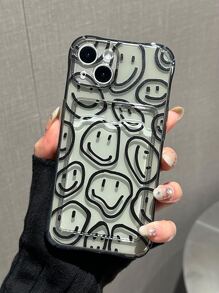 全屏笑脸设计手机保护壳适用于 Apple iPhone 16、15、14、13、12、11 Pro Max - 彩色 - 查看 2