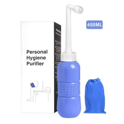 450ml Portable Toilet Bidet Bottle With Anti-slip Design, A Must-have Cleaning Tool For Personal Hygieneramadan collection