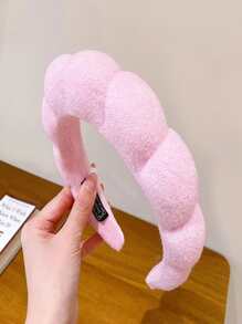 Pink Cute Headband 1pc For Daily Wear - Pink - View 1