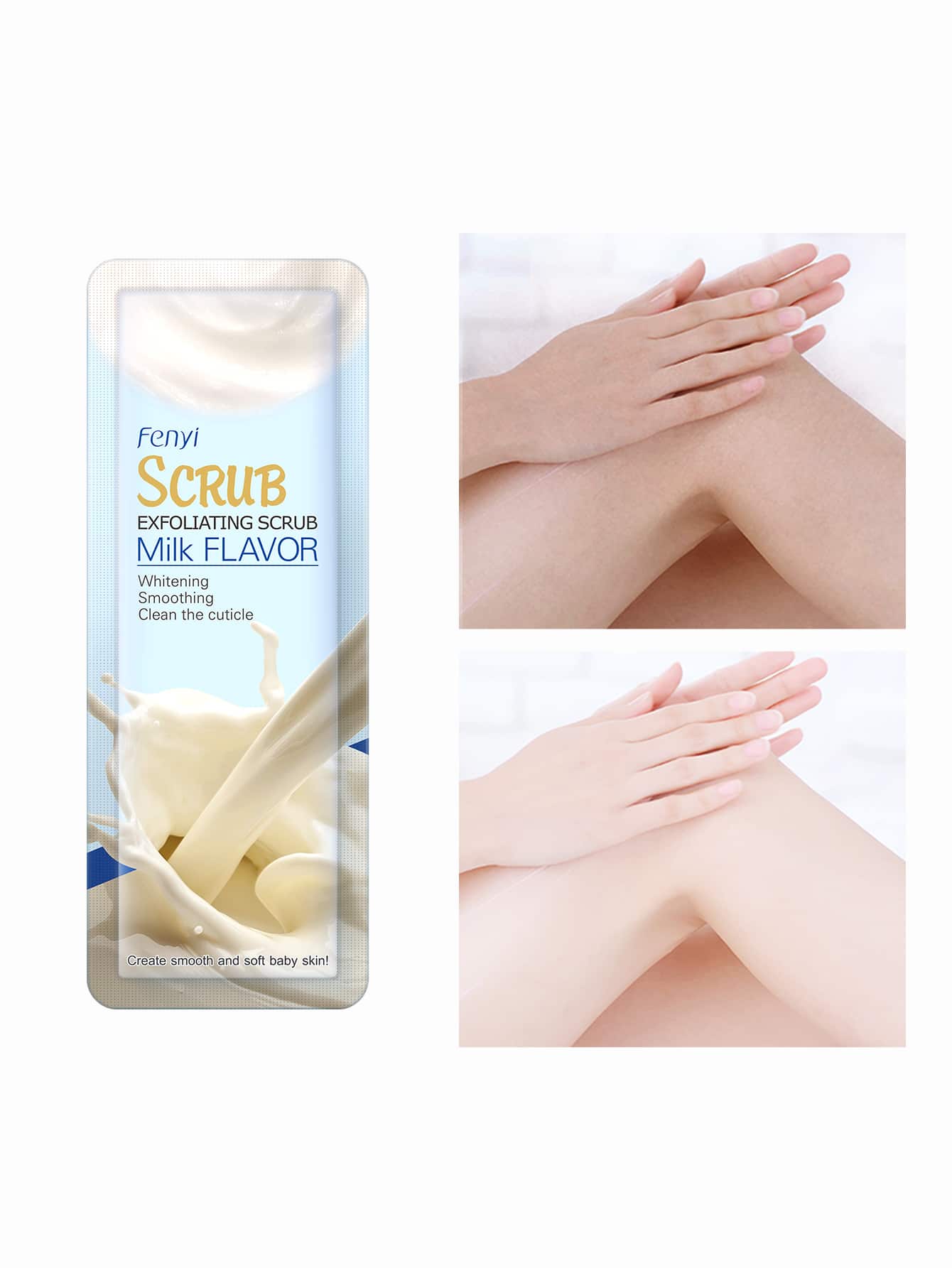 1 Pieza De Gel Exfoliante De Leche Fen Yee (paquete) - Azul - Ver 1