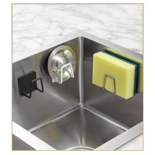 White Stainless Steel Multi-purpose Hook For Bathroom And Kitchen - White - View 1