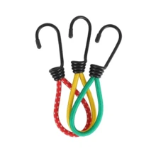 Naiyong 15cm 固定帶,鉤子彈性繩,適用於戶外露營 - 綠色 - 查看 3