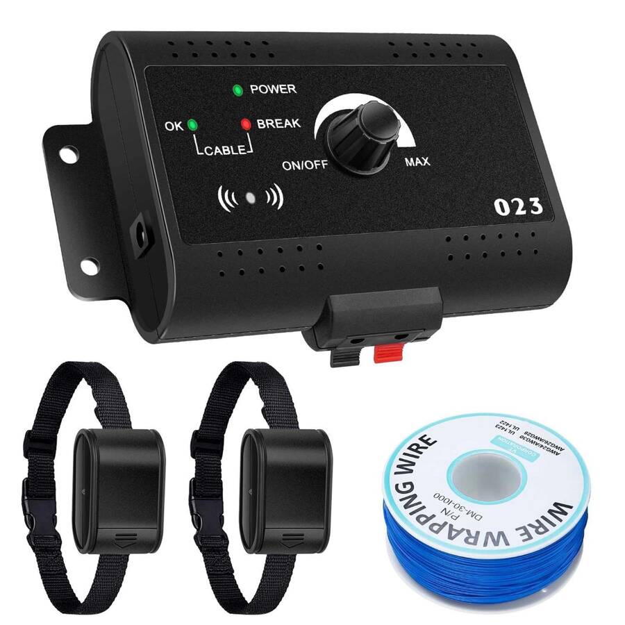 Visual Reference: Dog Collar Electric Dog Fence System Outdoor Wireless Dog Fence