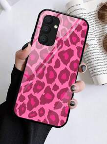 Leopard Pattern Phone Case,International Version, Not The Domestic Version - Hot Pink - View 1