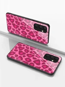 Leopard Pattern Phone Case,International Version, Not The Domestic Version - Hot Pink - View 3