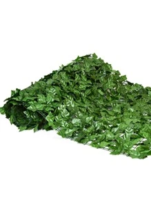 1Pc Green Artificial Ivy Privacy Fence 19.7x39.4in Realistic Artificial Hedges Fence And Faux Ivy Vine Leaf Decoration For Outdoor Indoor Garden Home Wall Room Decor Fence Privacy Screen (Purchase Notes: May Contain Odor), Valentine Day, Gift,Fake Plants - Dark Green - View 3