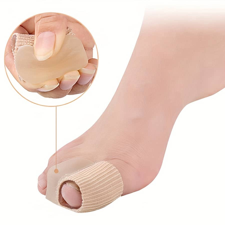 1pc Soft Tpe Toe Separators For Nighttime And Indoor Use Only. Should Be Replaced Regularly