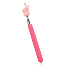 1pc Retractable Teaching Baton/pen/finger Pointer For Teachers, Mini Extendable Classroom Tool For Elementary School And Kindergarten Teachers - Pink - View 8