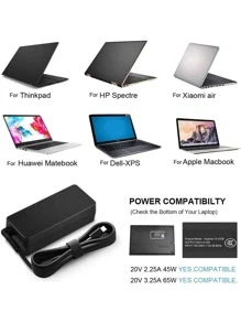 Cargador ordenador portátil - Negro - Ver 2