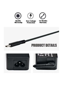 Cargador ordenador portátil - Negro - Ver 6