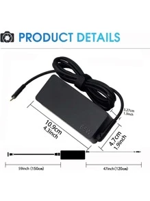 Cargador ordenador portátil - Negro - Ver 8