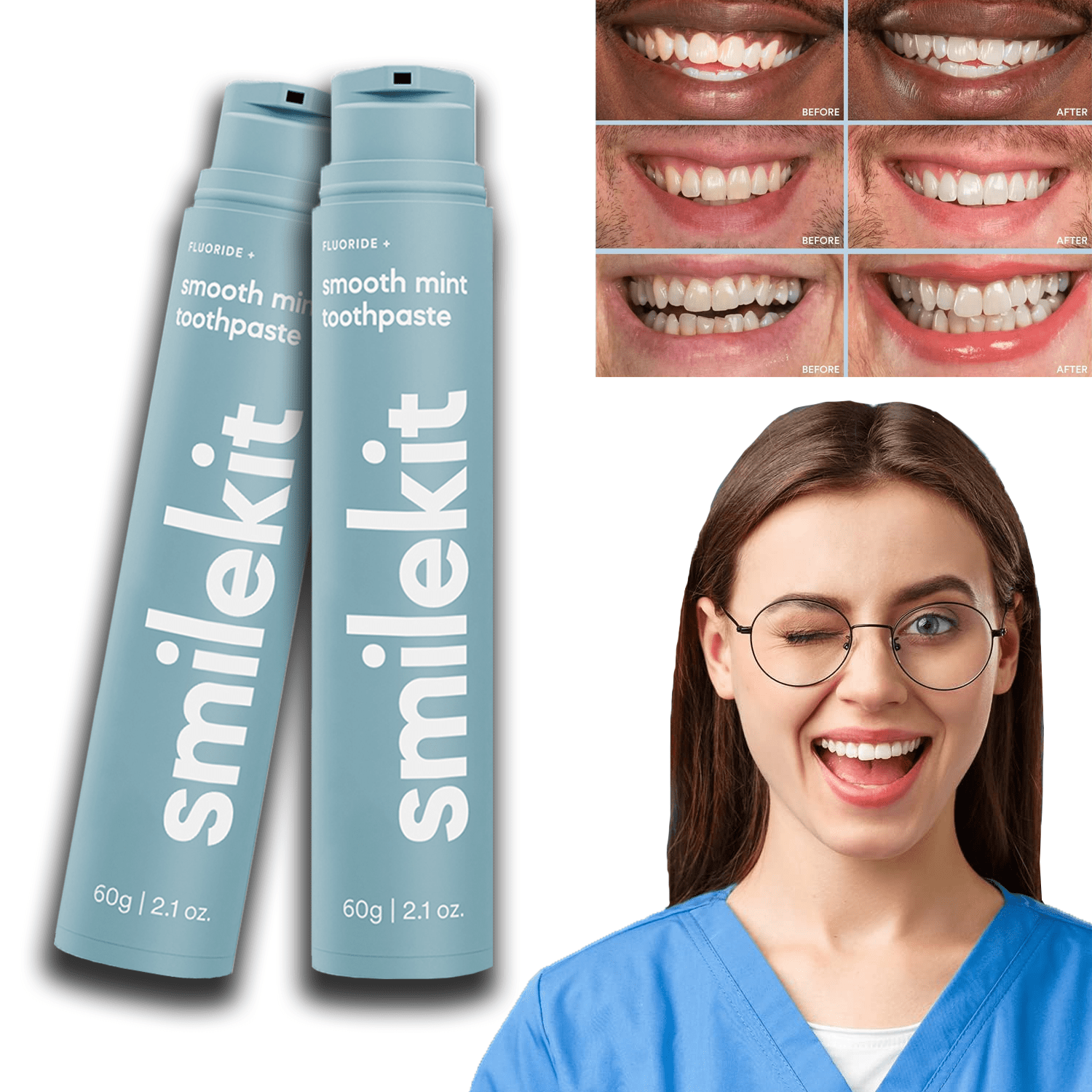 Mint Flavoured Toothpaste, Flavoured Toothpaste, SmileKit Toothpaste