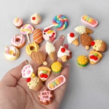 20 piezas de pegatinas de imanes para refrigerador con forma de comida, el mejor regalo