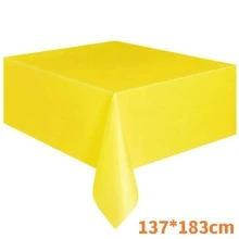 1 件，纯色桌布，生日派对婚礼圣诞桌布，擦拭套，矩形桌布装饰，派对装饰，派对 - 紅色 - 查看 7