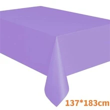 1 件，纯色桌布，生日派对婚礼圣诞桌布，擦拭套，矩形桌布装饰，派对装饰，派对 - 紅色 - 查看 6