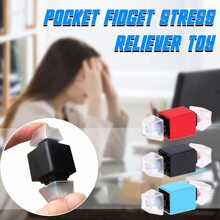 手指鍵盤緩解焦慮和過動症的壓力玩具，顏色/風格/配件/包裝隨機 - 黑色 - 查看 6