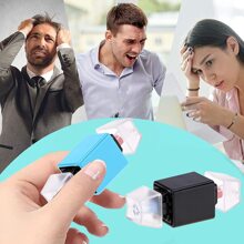 手指鍵盤緩解焦慮和過動症的壓力玩具，顏色/風格/配件/包裝隨機 - 黑色 - 查看 8