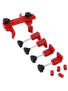 5 Pcs Universal Cam Camshaft Lock Holder Car Engine Timing Locking Tool Double/Single Camshaft Retainer Timing Belt Fix Changer - Red - View 5