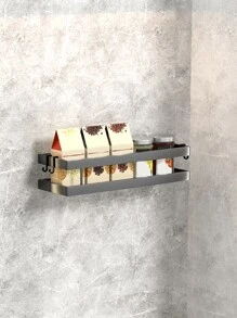 1入組掛壁式浴室儲物架 - 灰色 - 查看 9