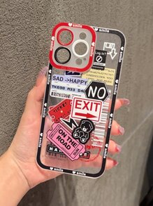1 Ốp điện thoại nhãn dán nhãn sóng hợp thời trang Tương thích với các mẫu iPhone của Apple 11, 13, 14, 15, 12, v.v. - Nhiều màu - Xem 4