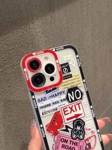 1 Ốp điện thoại nhãn dán nhãn sóng hợp thời trang Tương thích với các mẫu iPhone của Apple 11, 13, 14, 15, 12, v.v. - Nhiều màu - Xem 3