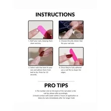 24 件/包女士和女孩的法式绿色蝴蝶柳条设计和水钻假指甲，杏仁形，高端指甲贴纸，美甲成品按压指甲美甲用品指甲 - 彩色 - 查看 9