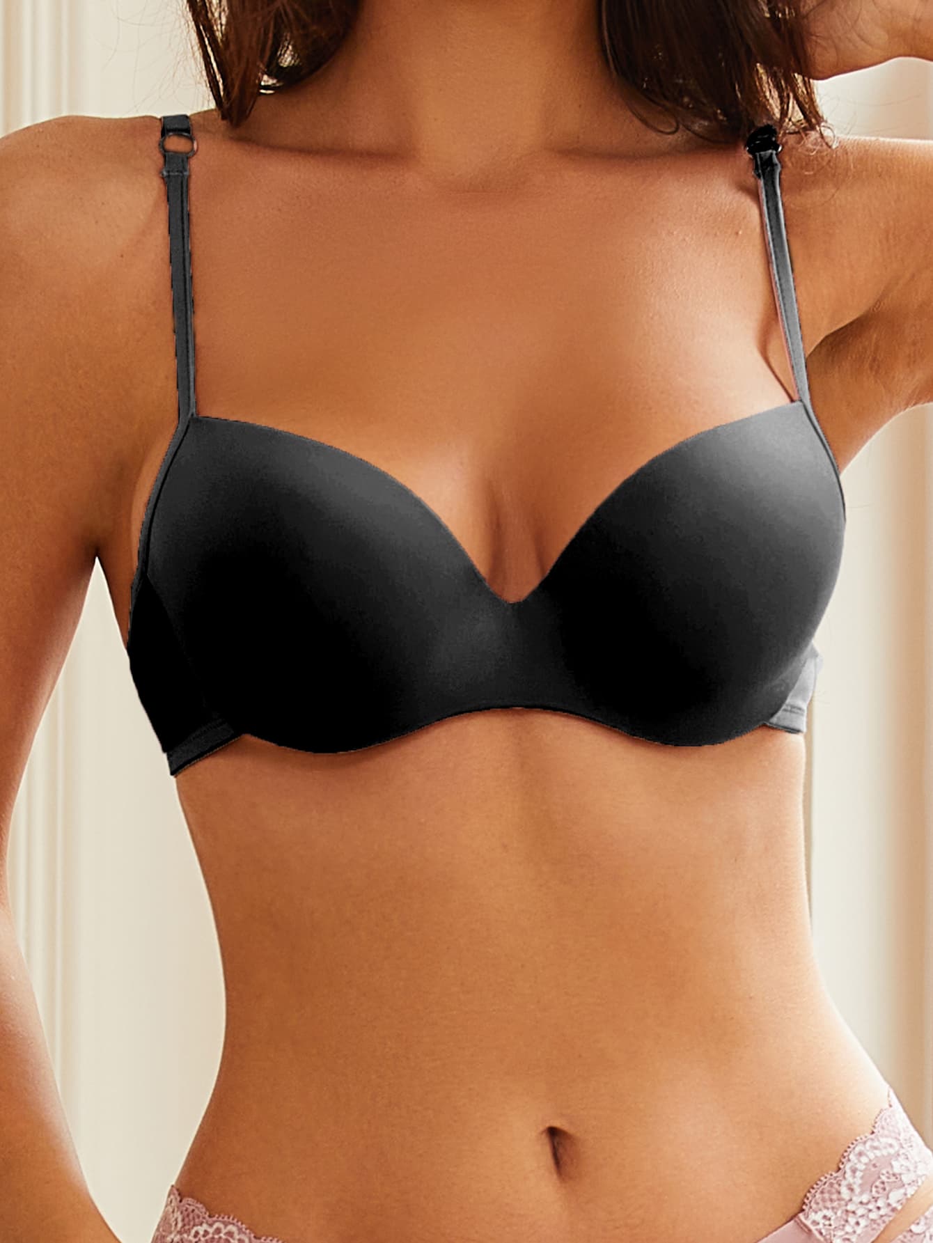 性感 簡約風 華麗 休閒-舒適極簡 休閒-常規休閒 休閒-運動休閒 浪漫-簡約浪漫純色女士內衣bra