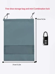 Balo du lịch Polyester nhiều lớp màu tương phản, dung tích lớn, thích hợp cho du lịch và hoạt động ngoài trời - Màu be - Xem 7