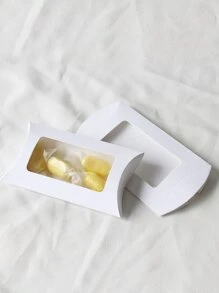 Hộp quà tặng bảng điều khiển rõ ràng 10 cái - trắng - Xem 6