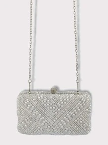 Women Evening Bags - 米色 - 查看 2