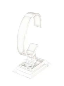 Transparent Watch & Bracelet Display Stand With C Shape Holder For Counter Top, Jewelry Display Prop - Clear - View 3